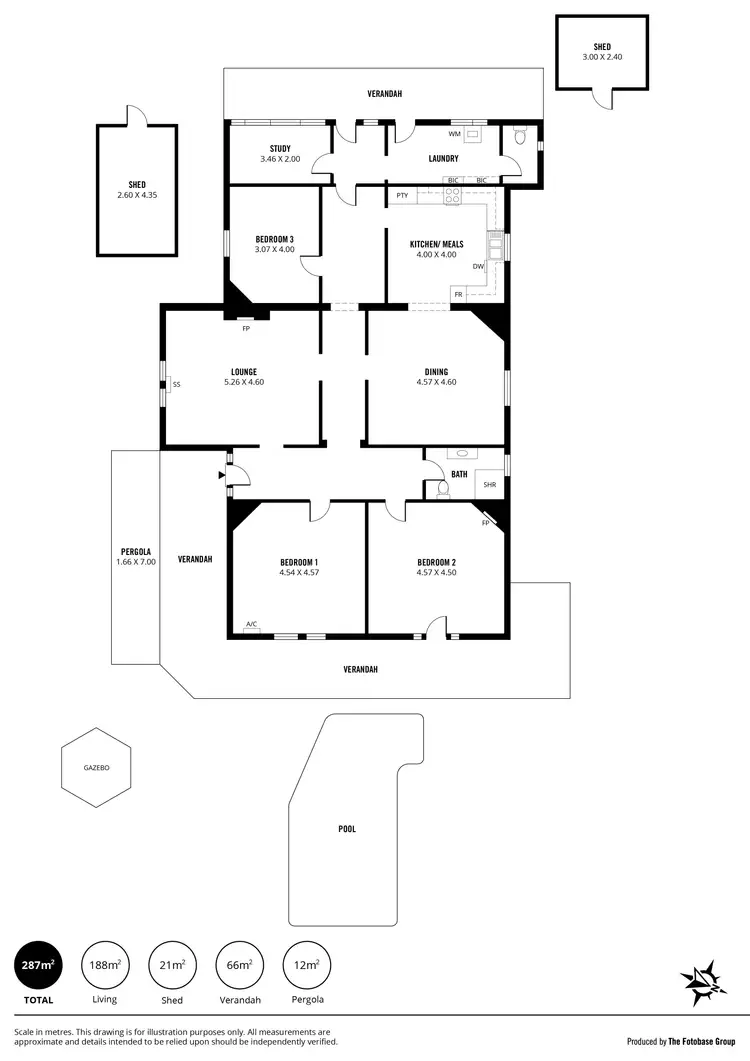 Floorplan of Homely house listing, 312 Marion Road, Netley SA 5037