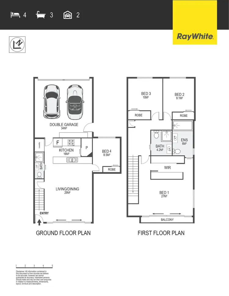 Floorplan of Homely townhouse listing, 8/9 Solong Street, Lawson ACT 2617