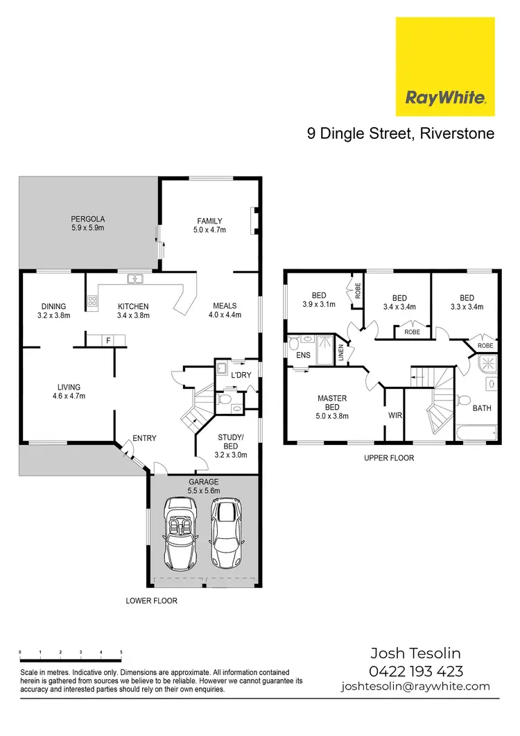 Floorplan of Homely house listing, 9 Dingle Street, Riverstone NSW 2765