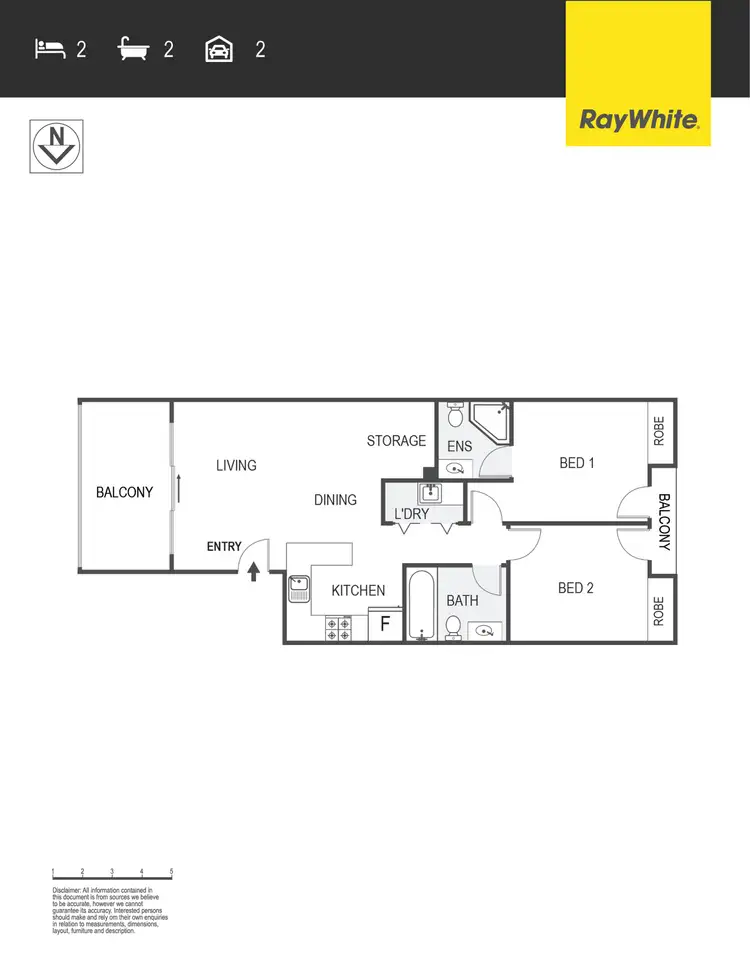 Floorplan of Homely apartment listing, 4/93 Burrinjuck Crescent, Duffy ACT 2611