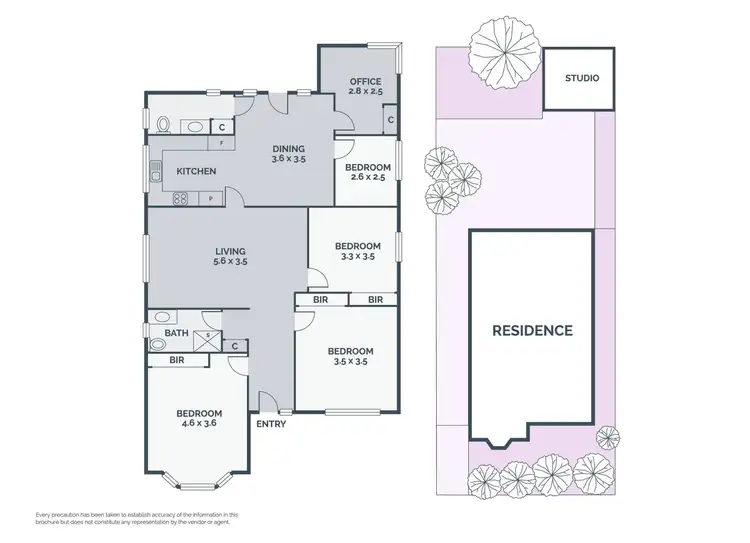 Floorplan of Homely house listing, 59 Spring Street, Preston VIC 3072
