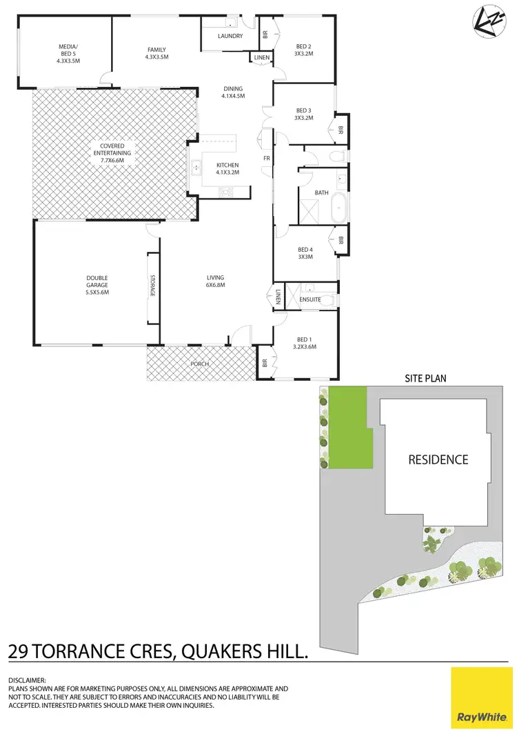 Floorplan of Homely house listing, 29 Torrance Crescent, Quakers Hill NSW 2763