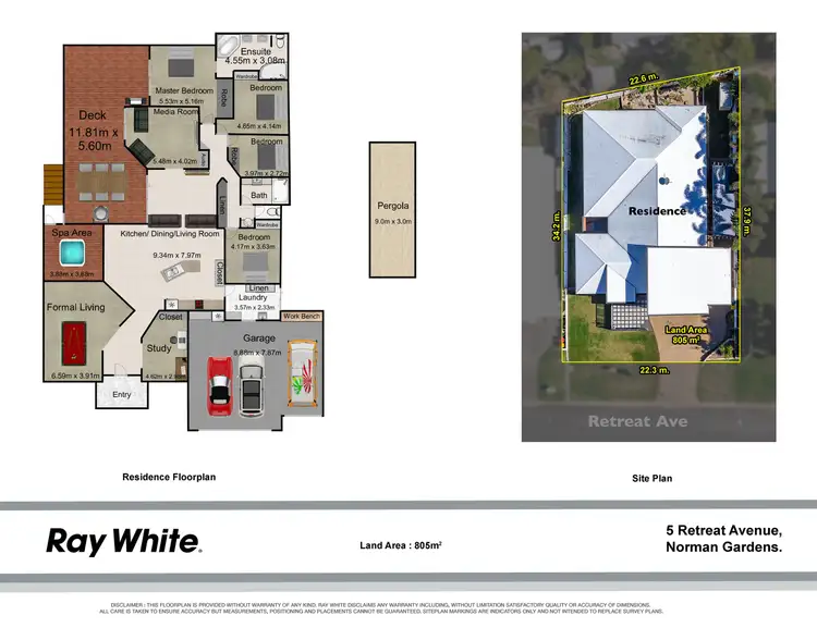 Floorplan of Homely house listing, 5 Retreat Avenue, Norman Gardens QLD 4701