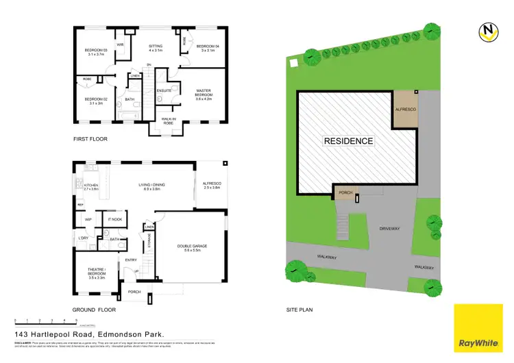 Floorplan of Homely house listing, 143 Hartlepool Road, Edmondson Park NSW 2174