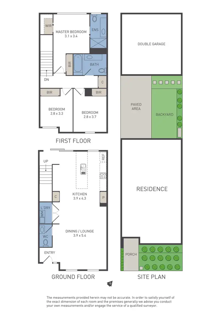 Floorplan of Homely house listing, 8 Nostrand Walk, Point Cook VIC 3030