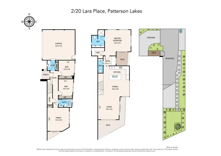 Floorplan of Homely house listing, 2/20 Lara Place, Patterson Lakes VIC 3197