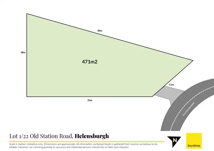Floorplan of Homely land listing, LOT 1, 22 Old Station Road, Helensburgh NSW 2508