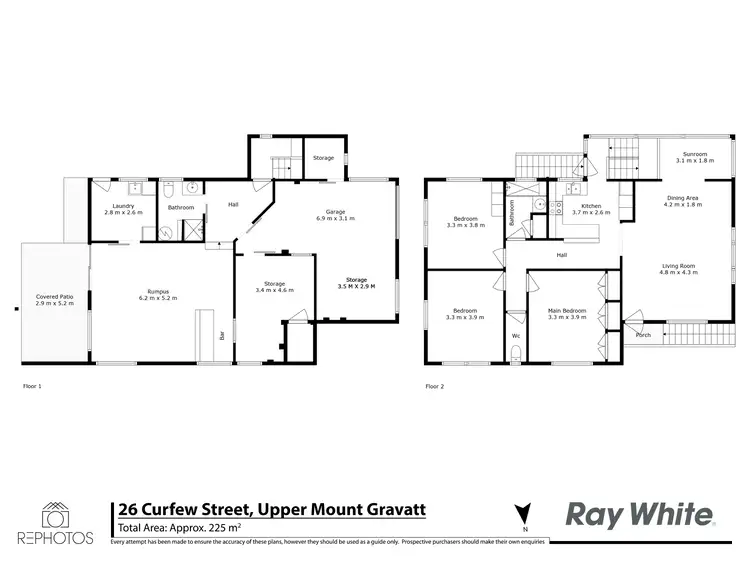 Floorplan of Homely house listing, 26 Curfew Street, Upper Mount Gravatt QLD 4122