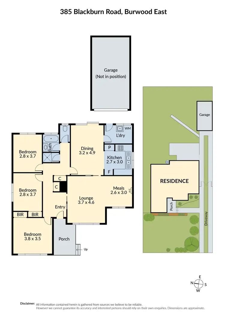 Floorplan of Homely house listing, 385 Blackburn Road, Burwood East VIC 3151