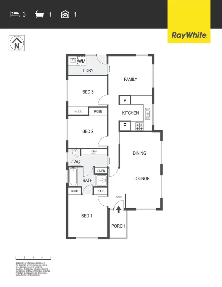 Floorplan of Homely house listing, 3 Ironbark Crescent, Banks ACT 2906