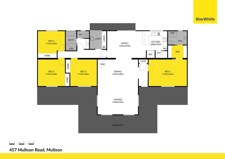 Floorplan of Homely rural property listing, 475 Mulloon Road, Mulloon NSW 2622