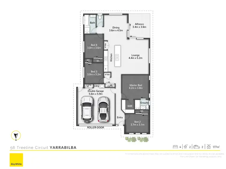 Floorplan of Homely house listing, 56 Treeline Circuit, Yarrabilba QLD 4207