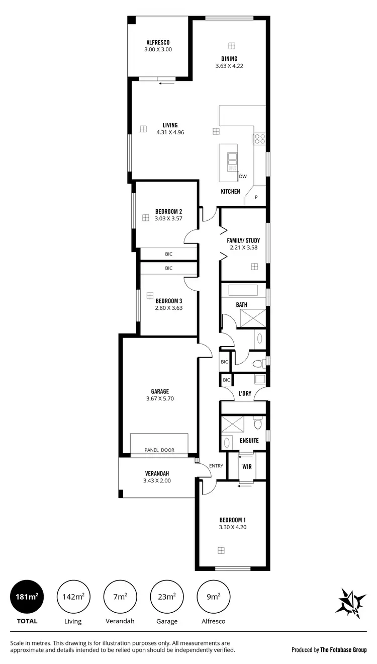 Floorplan of Homely house listing, 36A Clearview Crescent, Clearview SA 5085