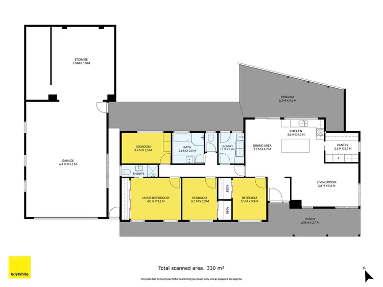 Floorplan of Homely house listing, 9 Angourie Crescent, Taylors Lakes VIC 3038