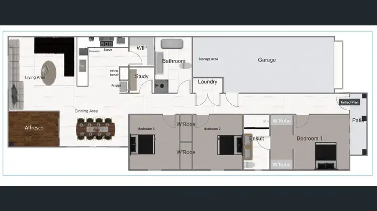 Floorplan of Homely house listing, 2/18 Aston Martin Drive, Goulburn NSW 2580