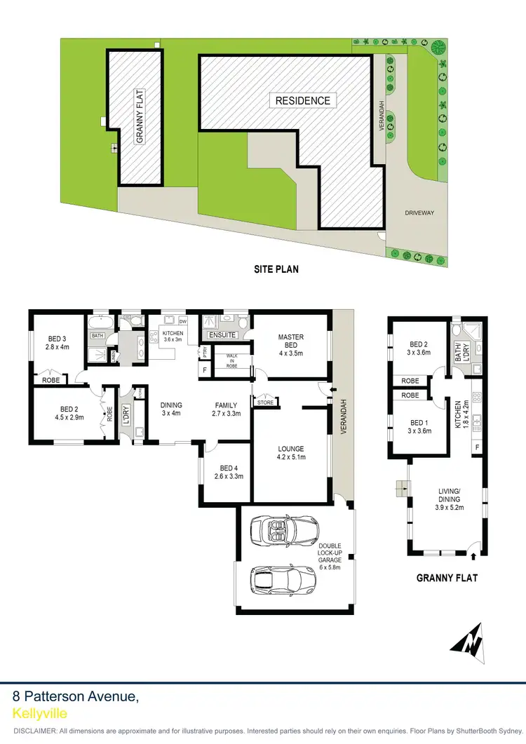 Floorplan of Homely house listing, 8 Patterson Avenue, Kellyville NSW 2155