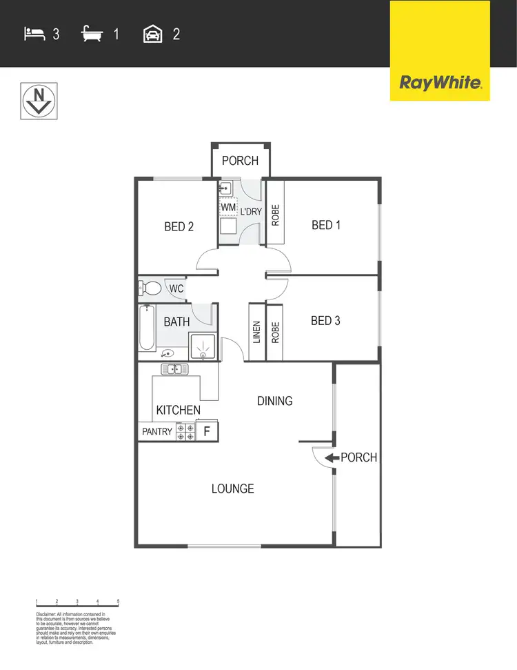 Floorplan of Homely house listing, 19 Bemboka Crescent, Kaleen ACT 2617