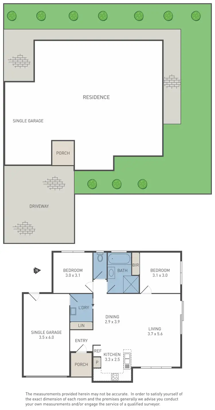 Floorplan of Homely unit listing, 2/9 Maplehurst Avenue, Hoppers Crossing VIC 3029
