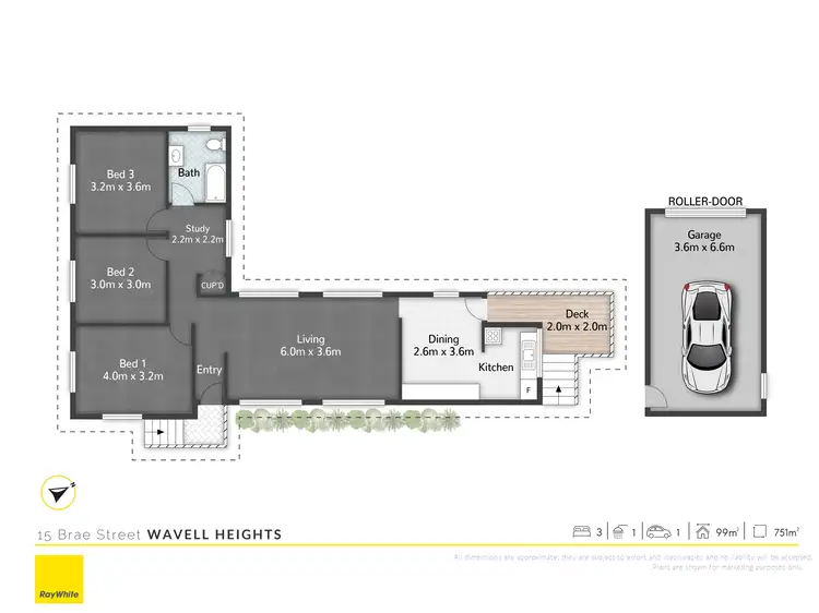 Floorplan of Homely house listing, 15 Brae Street, Wavell Heights QLD 4012