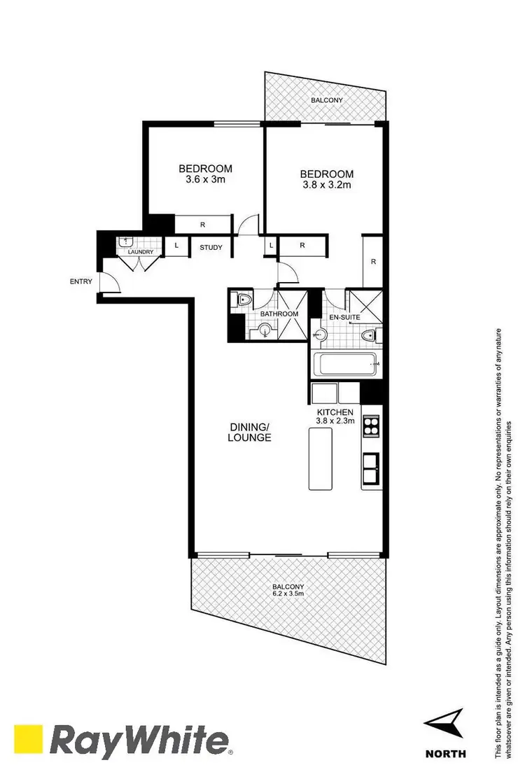 Floorplan of Homely apartment listing, 504/13 Mary Street, Rhodes NSW 2138