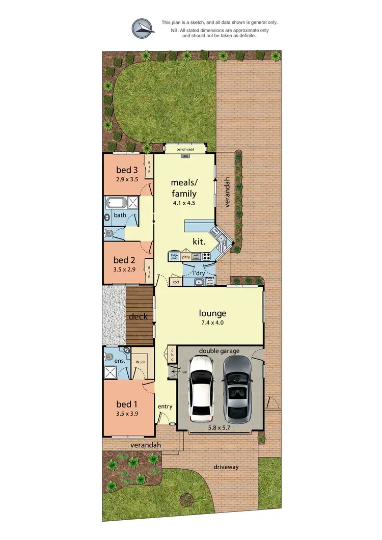 Floorplan of Homely house listing, 20 Parkview Terrace, Chirnside Park VIC 3116