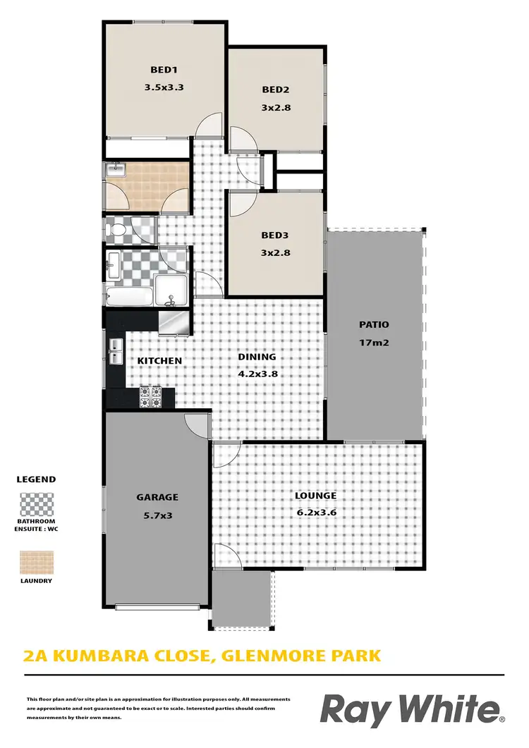 Floorplan of Homely house listing, 2A Kumbara Close, Glenmore Park NSW 2745