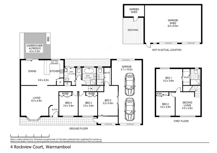 Floorplan of Homely house listing, 4 Rockview Court, Warrnambool VIC 3280