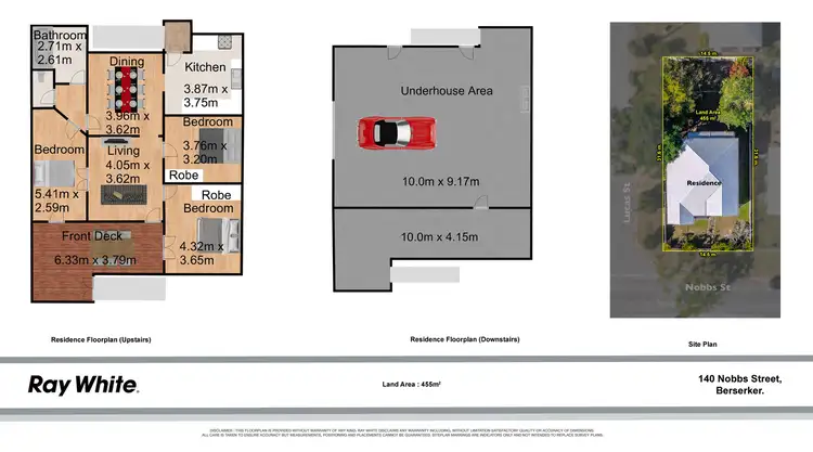 Floorplan of Homely house listing, 140 Nobbs Street, Berserker QLD 4701