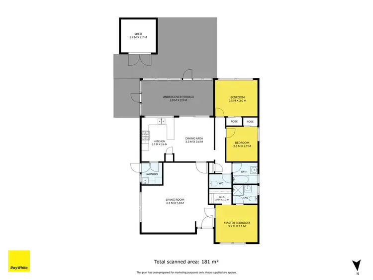 Floorplan of Homely house listing, 6 Cobb Junction, Sydenham VIC 3037