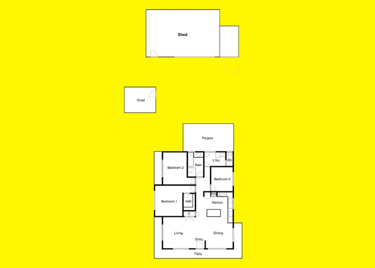 Floorplan of Homely house listing, 618-620 Irymple Avenue, Irymple VIC 3498