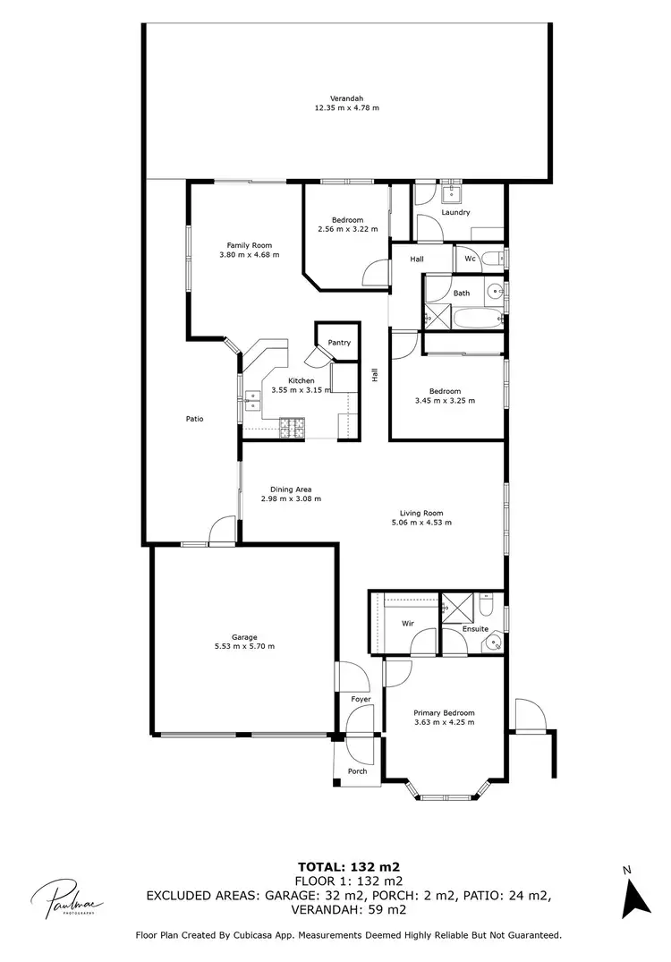 Floorplan of Homely house listing, 40 Petworth Parade, Greenwith SA 5125