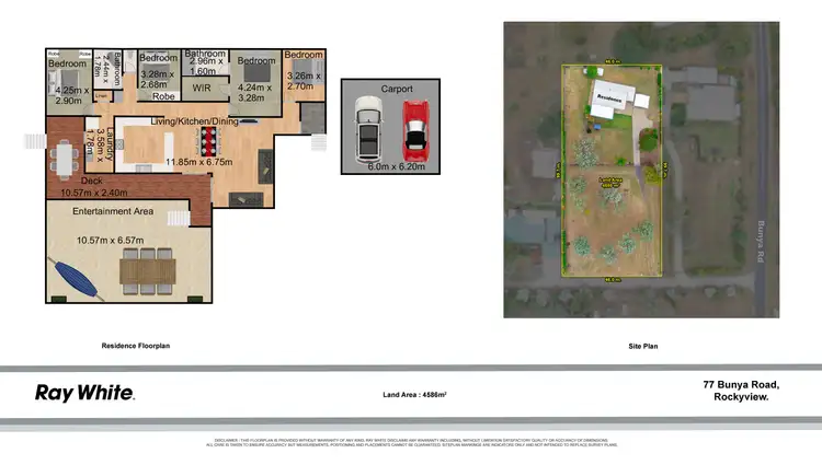 Floorplan of Homely house listing, 77 BUNYA Road, Rockyview QLD 4701