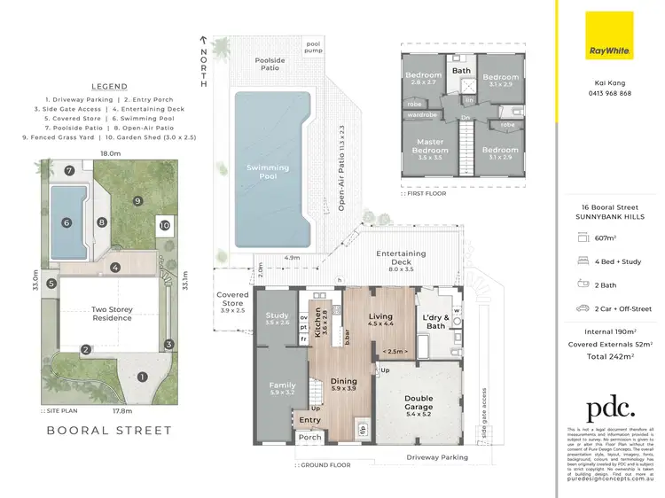 Floorplan of Homely house listing, 16 Booral Street, Sunnybank Hills QLD 4109