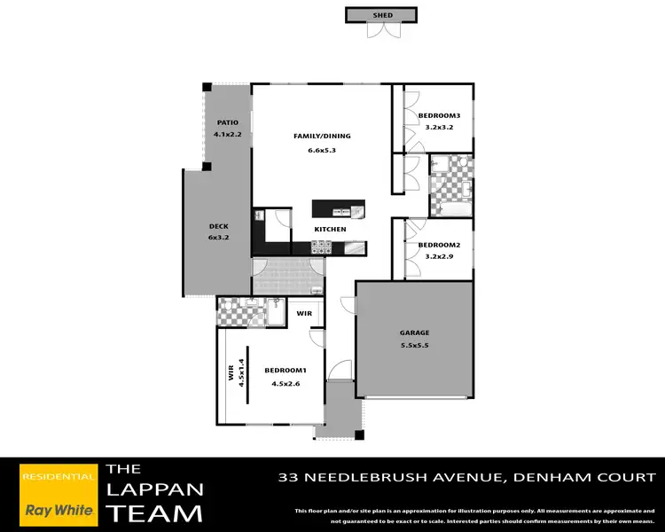 Floorplan of Homely house listing, 33 Needlebush Avenue, Denham Court NSW 2565