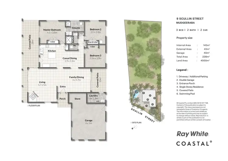 Floorplan of Homely house listing, 9 Scullin Street, Mudgeeraba QLD 4213