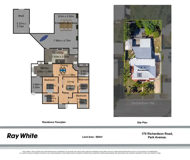 Floorplan of Homely house listing, 170 Richardson Road, Park Avenue QLD 4701