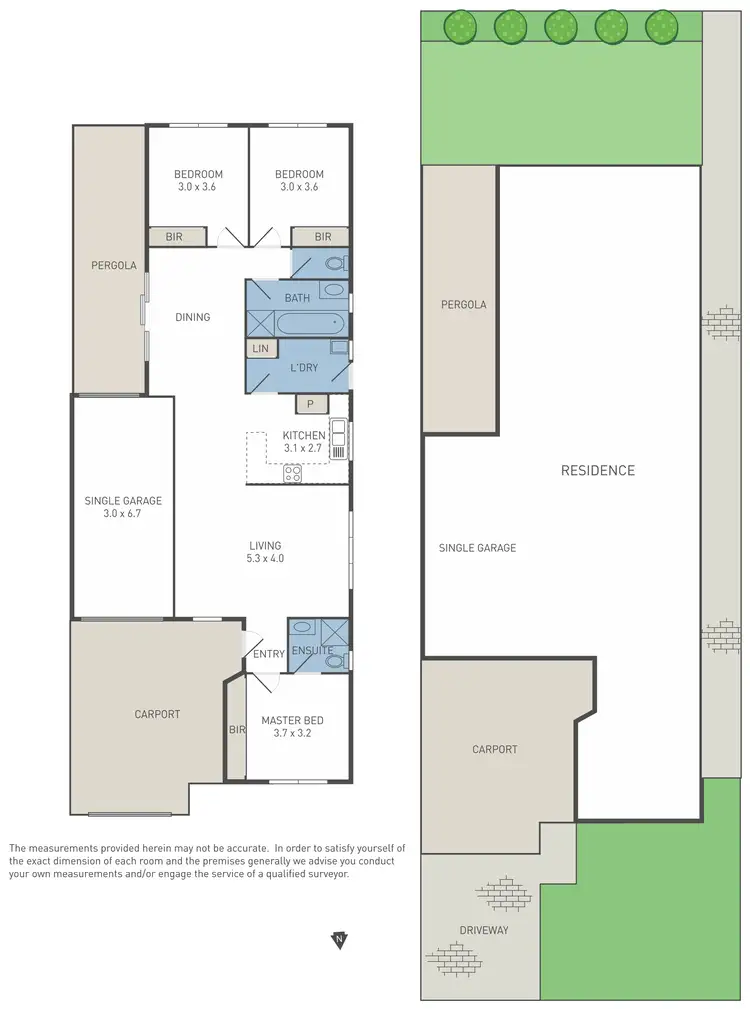 Floorplan of Homely house listing, 2/34 Songlark Crescent, Werribee VIC 3030