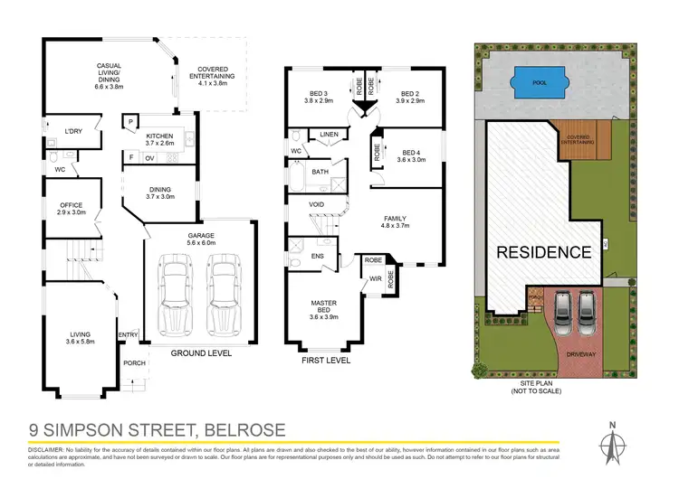 Floorplan of Homely house listing, 9 Simpson Street, Belrose NSW 2085