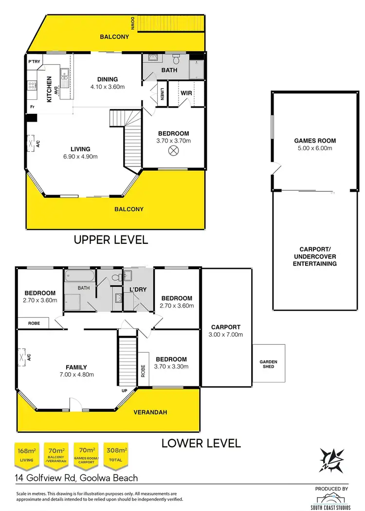 Floorplan of Homely house listing, 14 Golfview Road, Goolwa Beach SA 5214