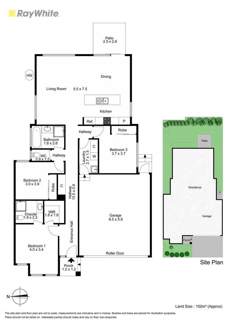 Floorplan of Homely unit listing, 5/105 McMahons Road, Frankston VIC 3199