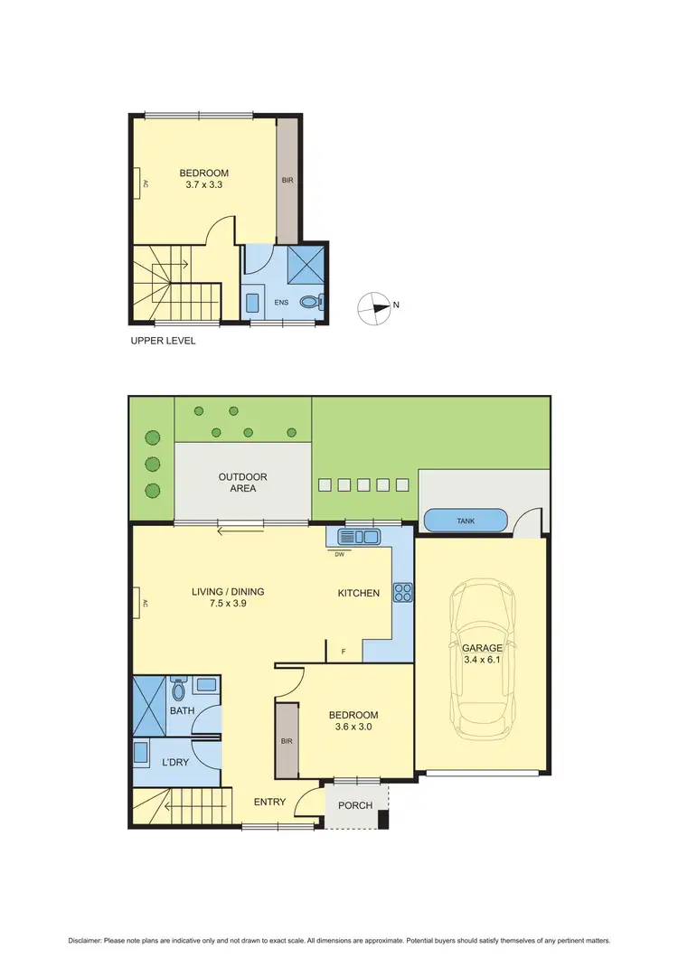 Floorplan of Homely townhouse listing, 3/13 Wembley Road, Fawkner VIC 3060