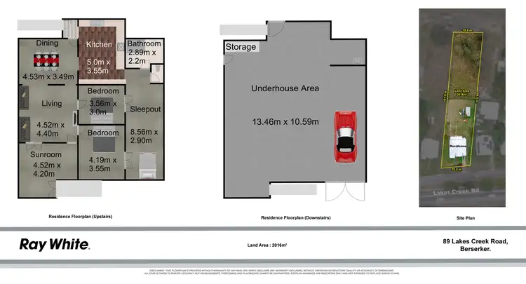 Floorplan of Homely house listing, 89 Lakes Creek Road, Berserker QLD 4701