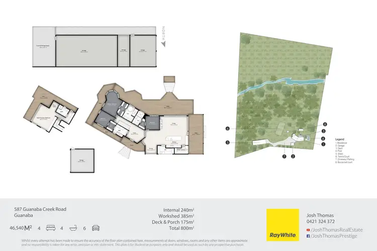 Floorplan of Homely rural property listing, 587 Guanaba Creek Road, Guanaba QLD 4210