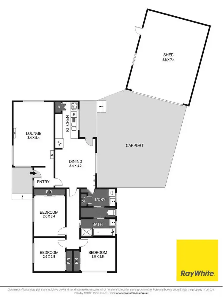 Floorplan of Homely house listing, 65 Sharland Road, Corio VIC 3214