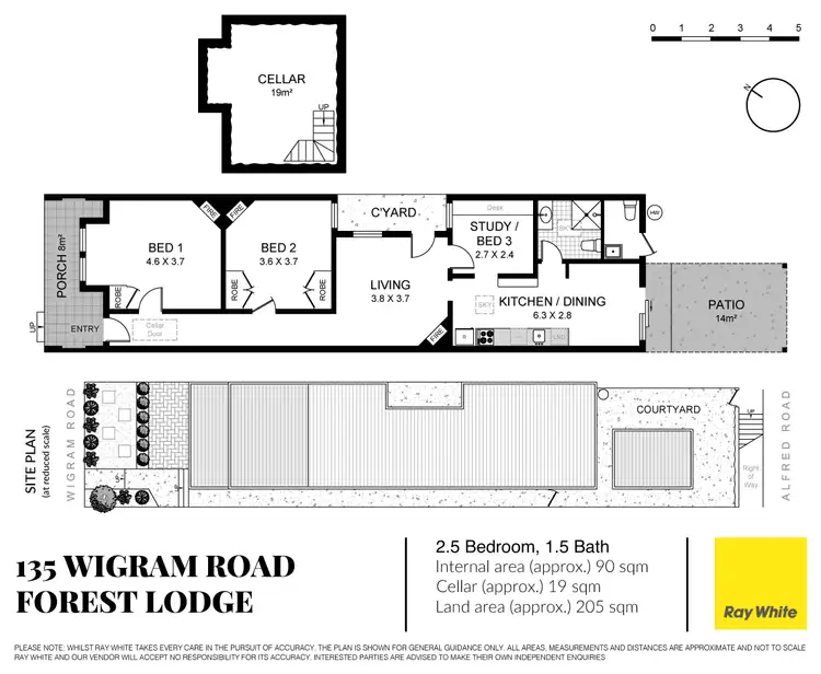 Floorplan of Homely house listing, 135 Wigram Road, Forest Lodge NSW 2037