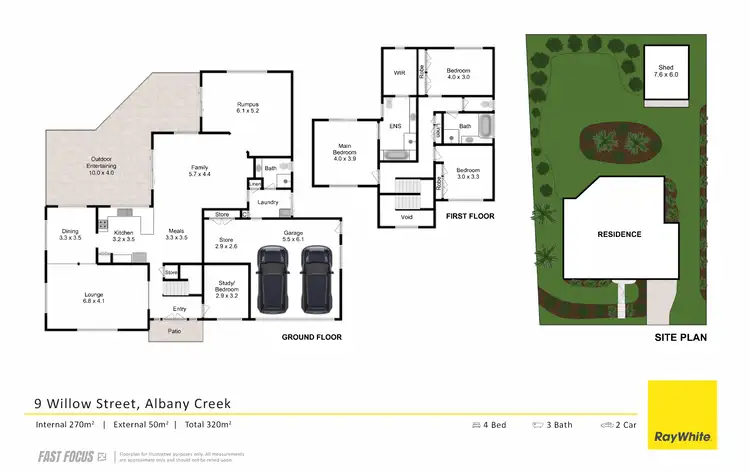 Floorplan of Homely house listing, 9 Willow Street, Albany Creek QLD 4035