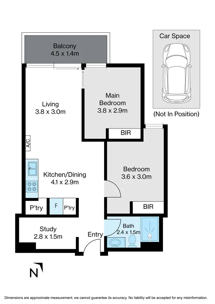 Floorplan of Homely apartment listing, 101b/10 Station Street, Caulfield North VIC 3161