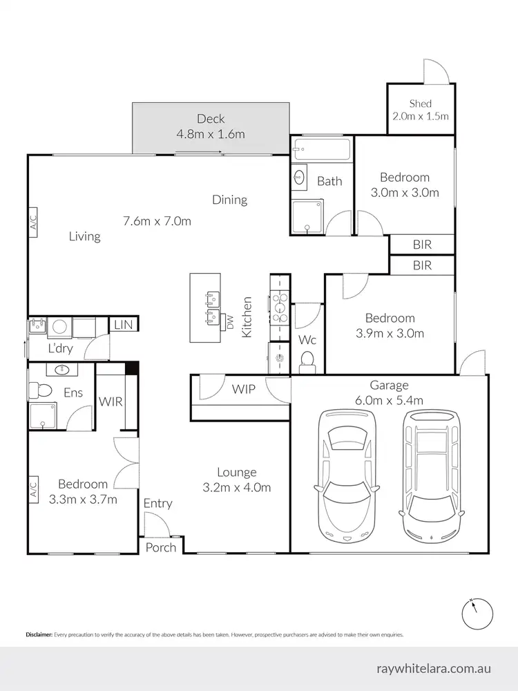 Floorplan of Homely house listing, 2/74 Ernest Street, Bell Post Hill VIC 3215