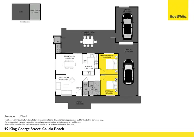 Floorplan of Homely house listing, 19 King George Street, Callala Beach NSW 2540