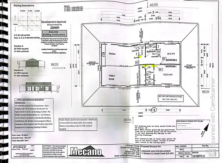 Floorplan of Homely house listing, 11 Bindara Court, Mullett Creek QLD 4670